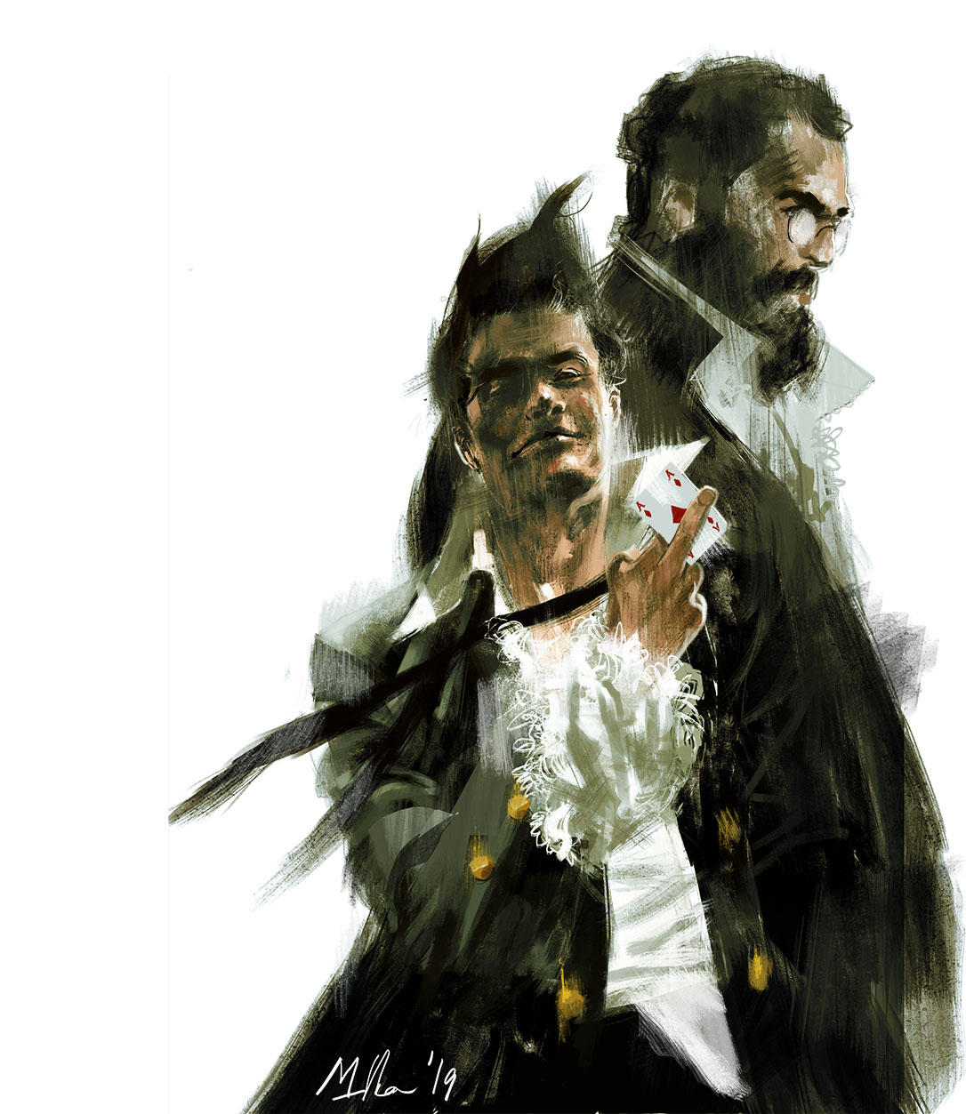 Locke Lamora and Jean Tannen